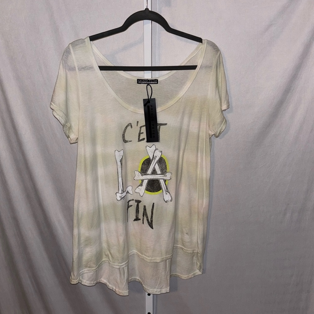 Prince Peter Cest La Fin Tee Medium NWT